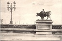 Luik - "L'Agriculture" - Landbouwstandbeeld met boer en stier