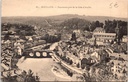 Bouillon - "Panorama pris de la Côte d'Auclin" - Stadspanorama gezien vanaf de Côte d'Auclin