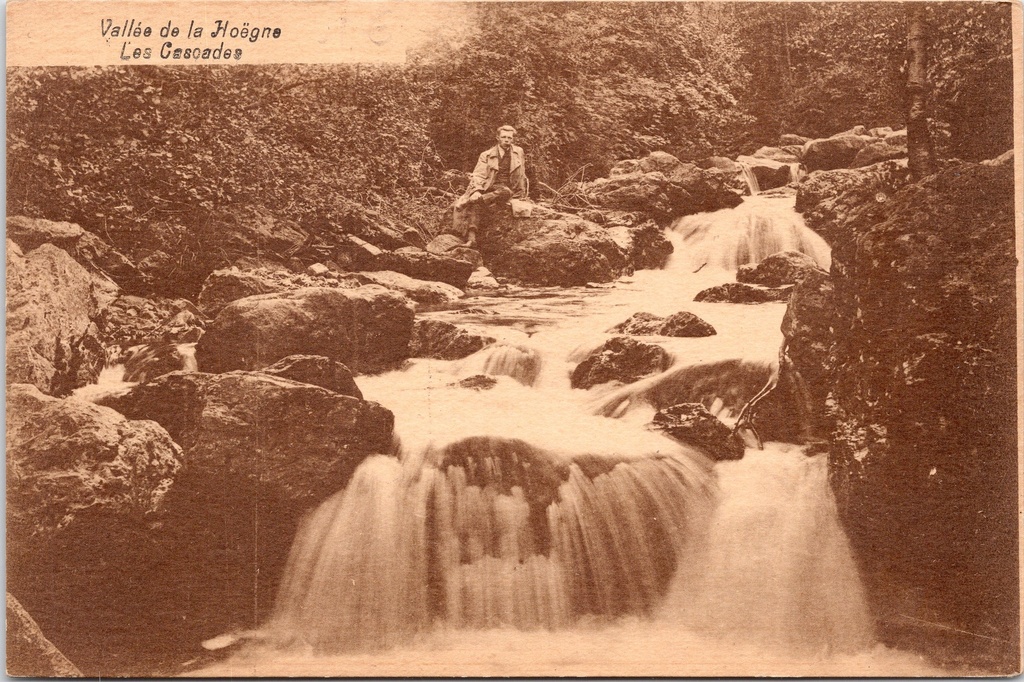 [G1883] Jalhay - "Vallée de la Hoëgne - Les Cascades" - Watervallen in de Hoëgnvallei