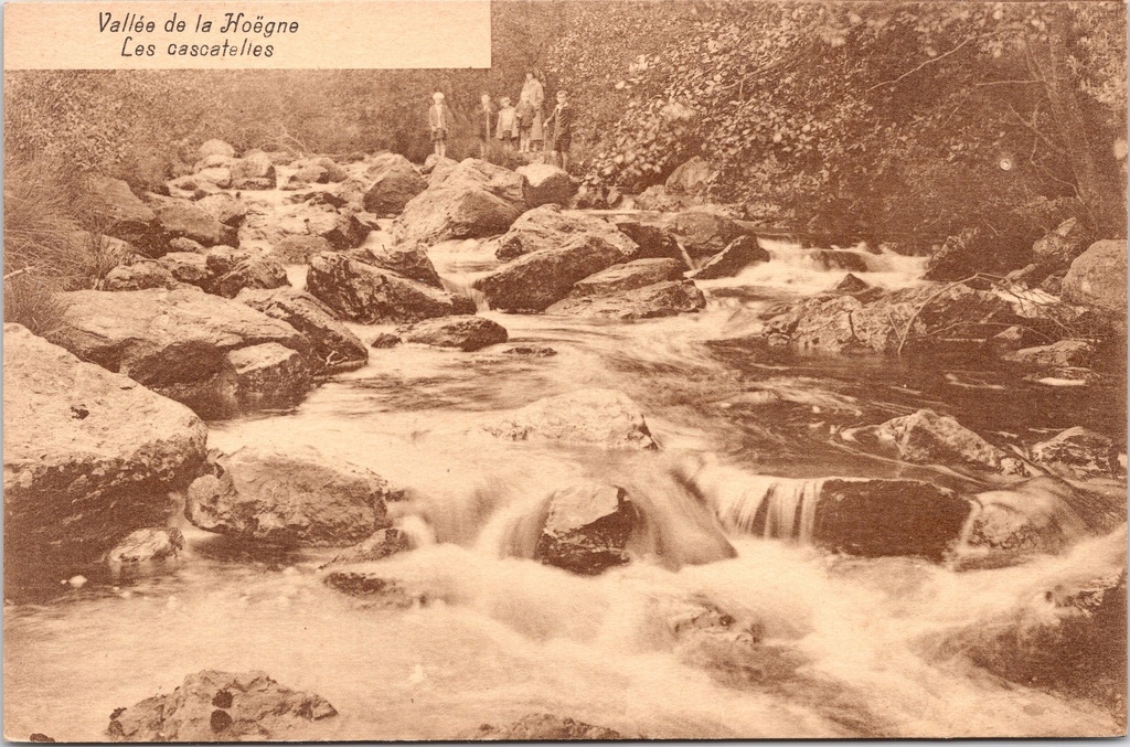 Jalhay - "Vallée de la Hoëgne - Les cascatelles" - Watervalletjes in het Hoëgnedal