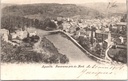 Aywaille - "Panorama pris du Nord" - Panoramisch stadsgezicht vanuit het noorden met rivier