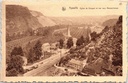 Aywaille - "Eglise de Dieupart et vue vers Remouchamps" - Kerk van Dieupart met panoramisch zicht richting Remouchamps