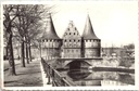 Gent - "Le Rabot" - Middeleeuwse waterpoort met twee torens