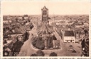 Gent - "Eglise St Nicolas / St Nikolaaskerk" - Luchtfoto Sint-Niklaaskerk met stadsgezicht