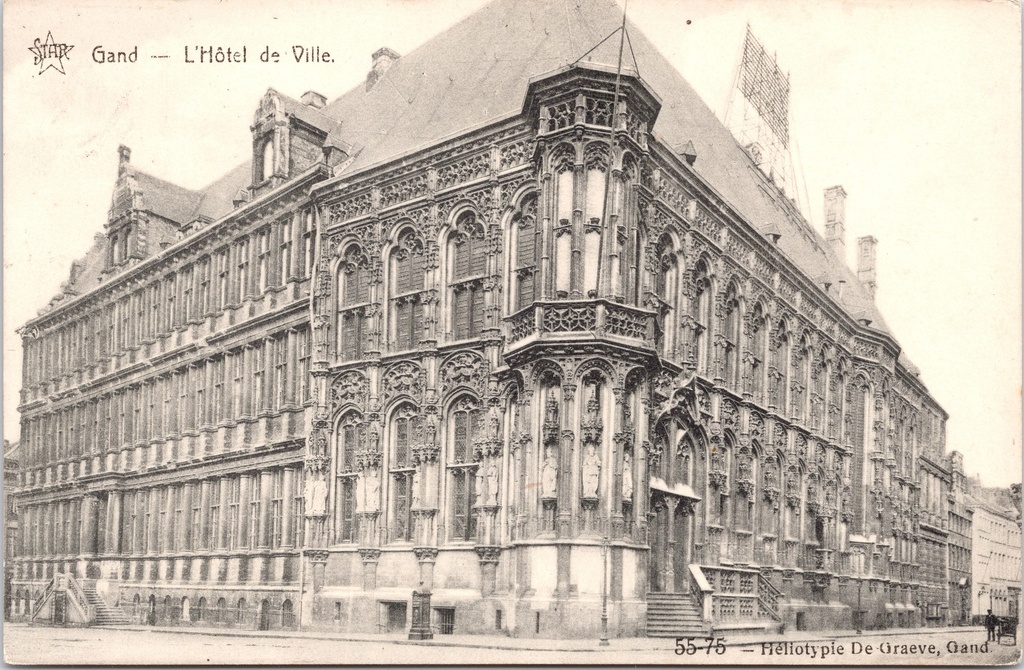 Gent - "L'Hôtel de Ville" - Stadhuis van Gent