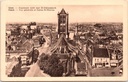 Gent - "Algemeen zicht met St-Niklaaskerk" - Panoramisch stadsgezicht met Sint-Niklaaskerk