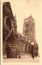 Tongeren - "Basiliek O.L.Vr. / Basilique N.D." - Onze-Lieve-Vrouwebasiliek, luchtperspectief met flying buttresses