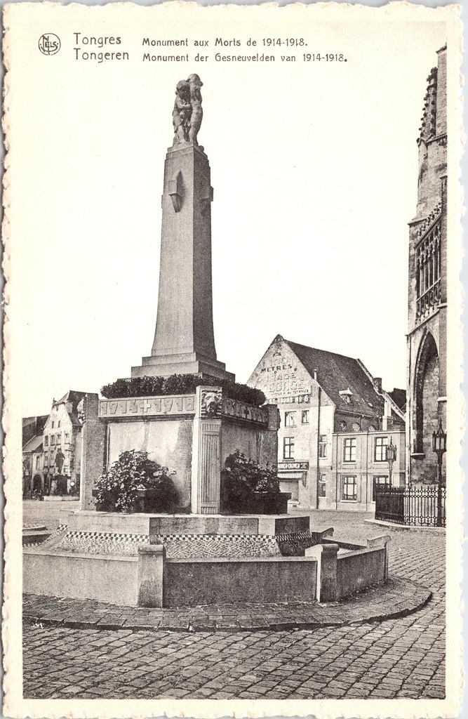 Tongeren - "Monument aux Morts de 1914-1918" - Oorlogsmonument Eerste Wereldoorlog