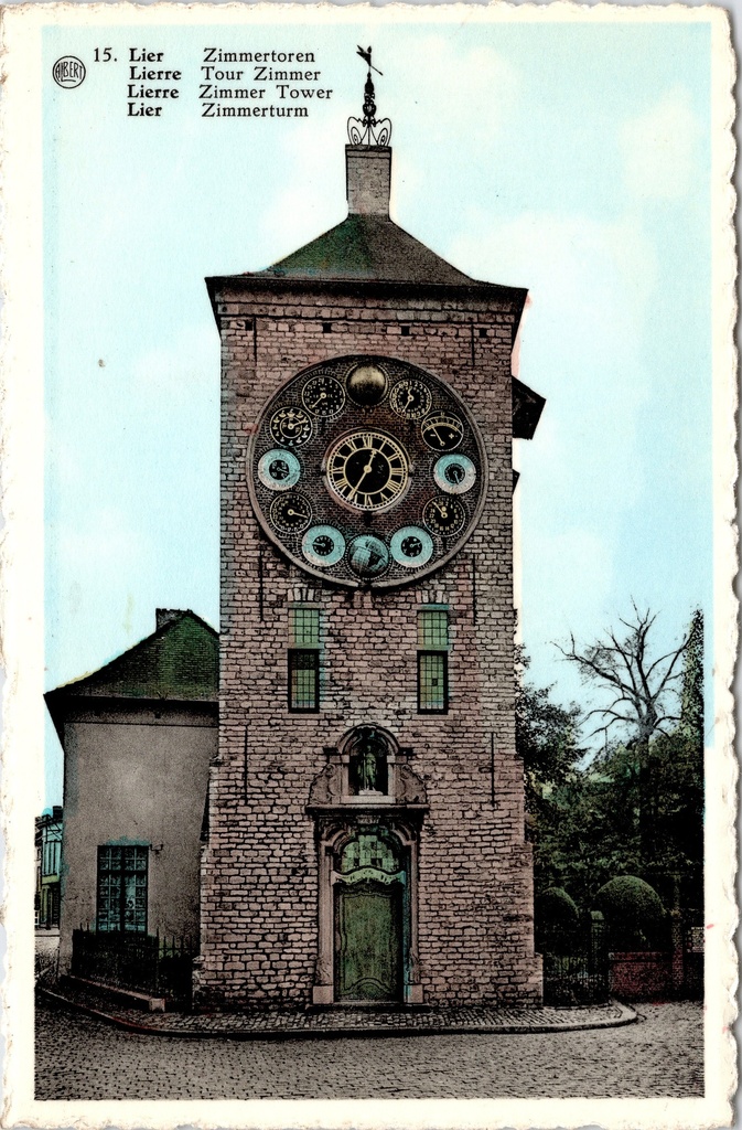 Lier - "Zimmertoren" - De beroemde astronomische toren van Zimmer