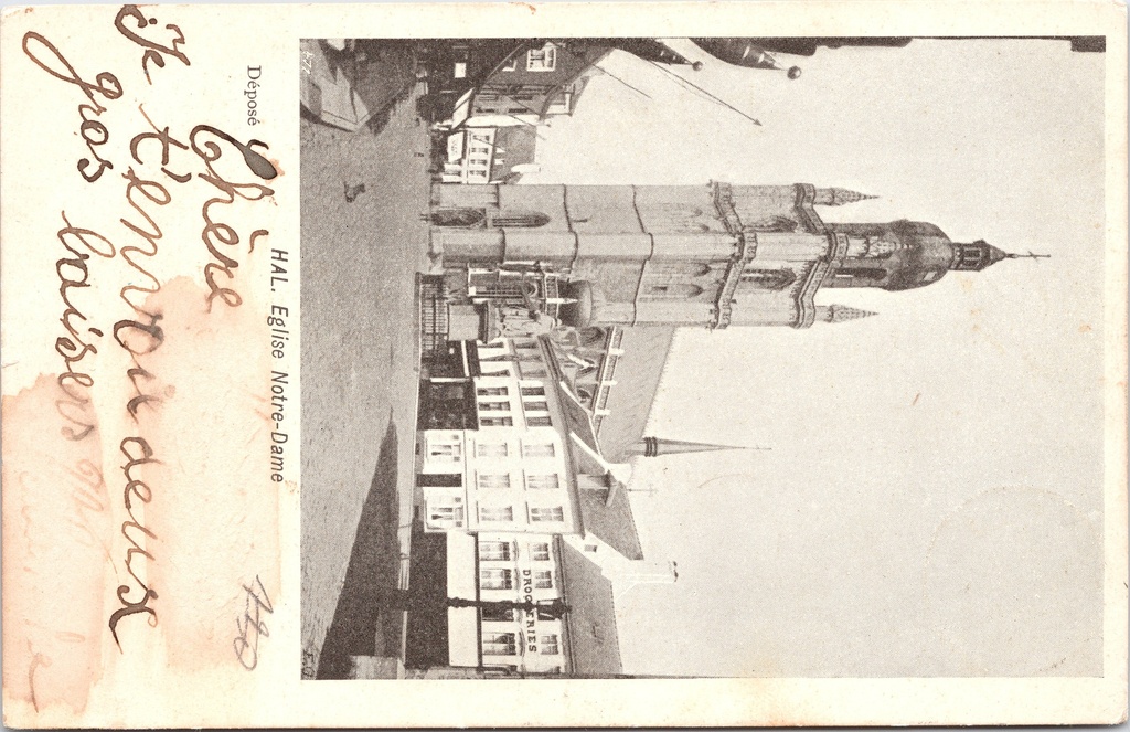 Halle - "HAL. Eglise Notre-Dame" - Onze-Lieve-Vrouwbasiliek