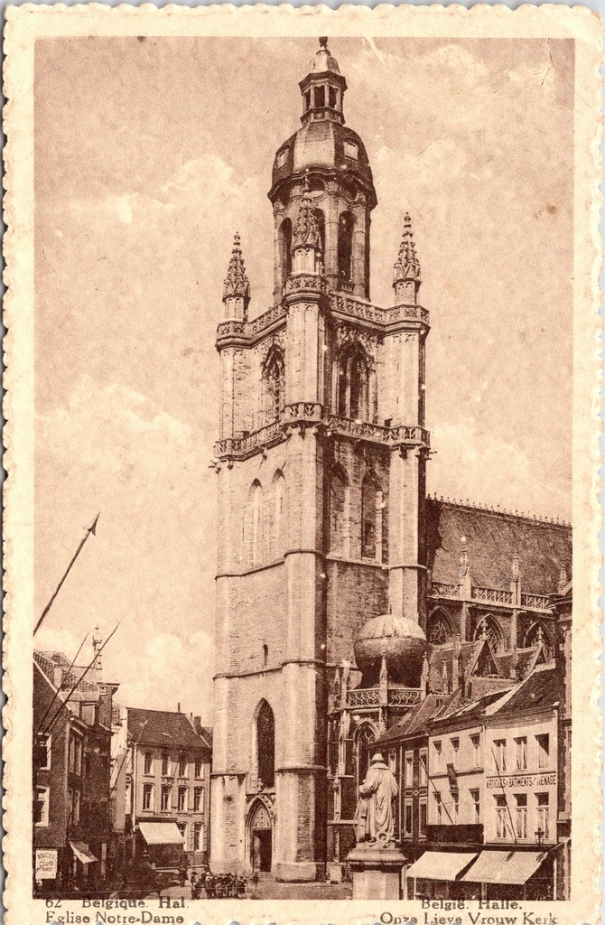 Halle - "Eglise Notre-Dame" - Onze-Lieve-Vrouwbasiliek