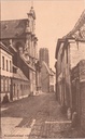 Onbekend - "Nonnenstraat vanuit vest" - Straatgezicht Nonnenstraat gezien vanuit de vestingsgordel