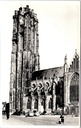 Mechelen - "Hoofdkerk St-Rombout / Cathédrale St-Rombaut" - Sint-Romboutskathedraal vogelperspectief