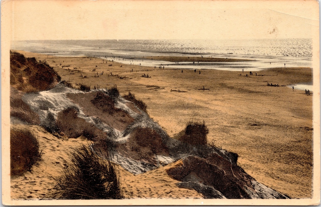 Blankenberge - "Les jeux de la mer et du sable" - Strand en duinen gezicht