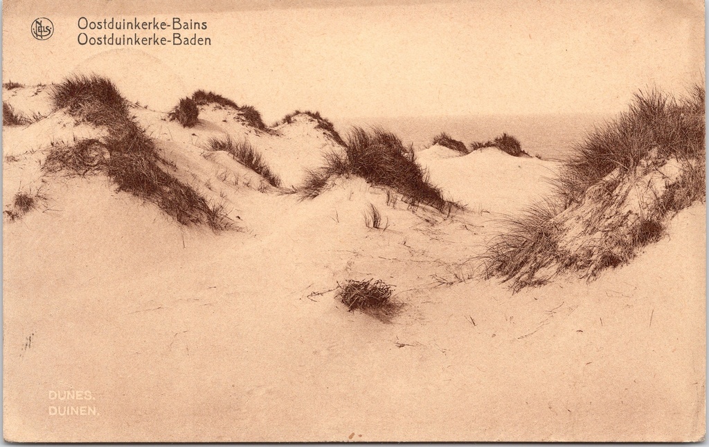 Koksijde - "Oostduinkerke-Bains / Oostduinkerke-Baden" - Duinen aan de kust