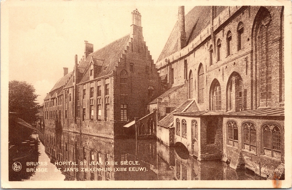 Brugge - "HOPITAL ST JEAN (XIIIe SIÈCLE)" - Sint-Janshospitaal aan het kanaal