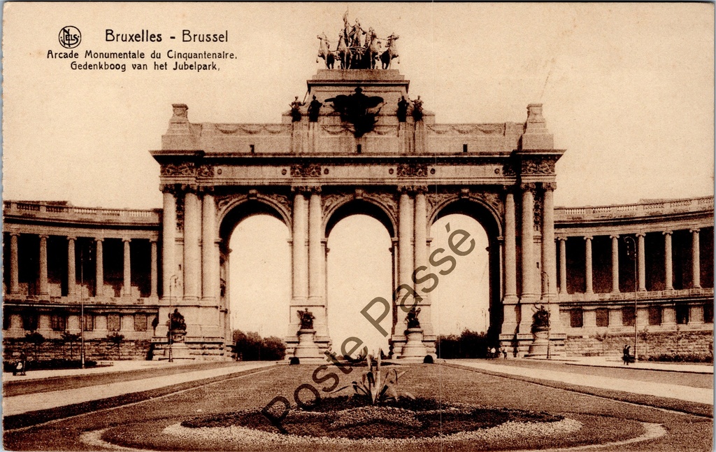 [Brussel0524] Brussel - "Arcade Monumentale du Cinquantenaire" - Gedenkboog van het Jubelpark