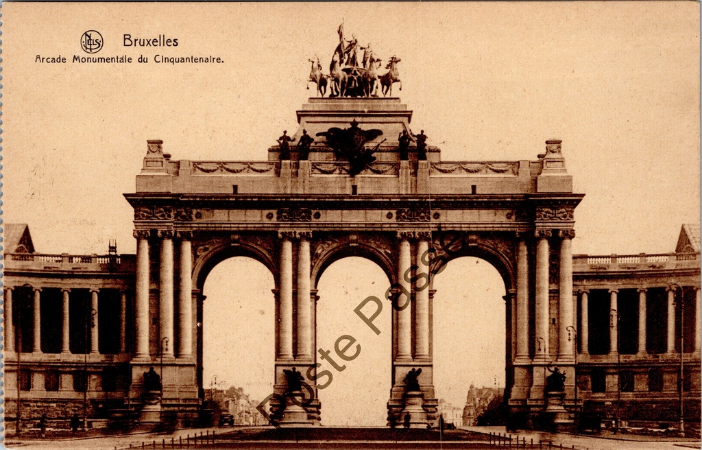 [Brussel0522] Brussel - "Arcade Monumentale du Cinquantenaire" - Triomfboog van het Jubelpark