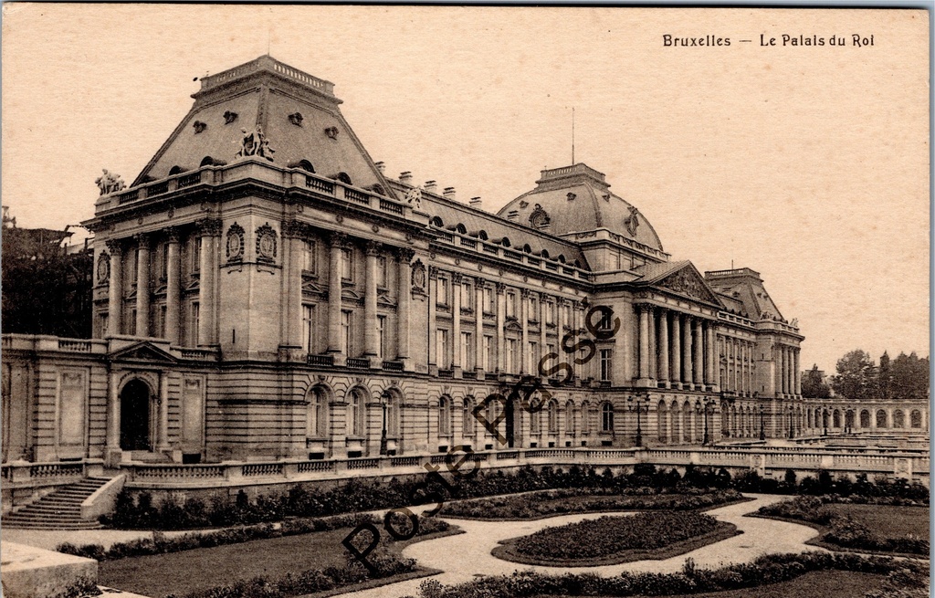 [Brussel0424] Brussel - "Le Palais du Roi" - Koninklijk Paleis met tuinen