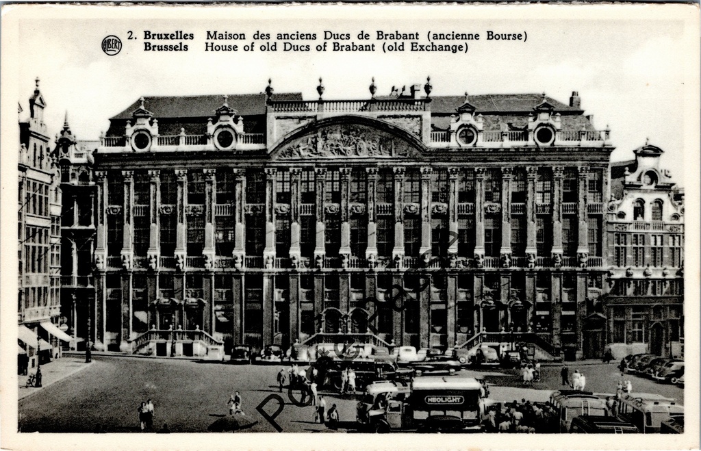 [Brussel0488] Brussel - "Maison des anciens Ducs de Brabant (ancienne Bourse)" - Huis van de Hertogen van Brabant (Broodhuis) op de Grote Markt