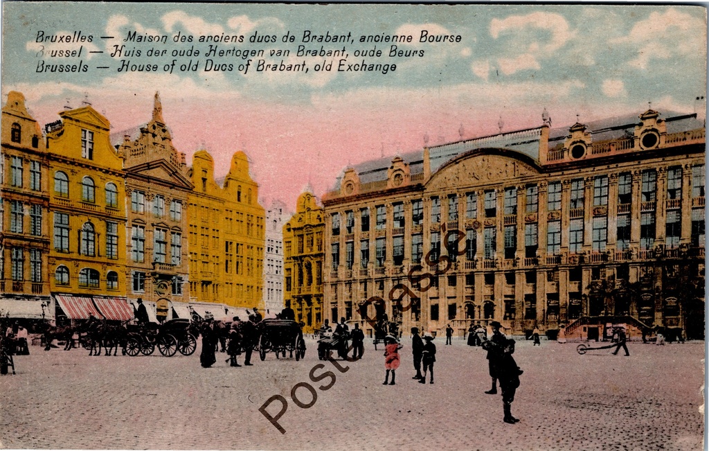 [Brussel0334] Brussel - "Maison des anciens ducs de Brabant, ancienne Bourse" - Huis der Hertogen van Brabant op de Grote Markt