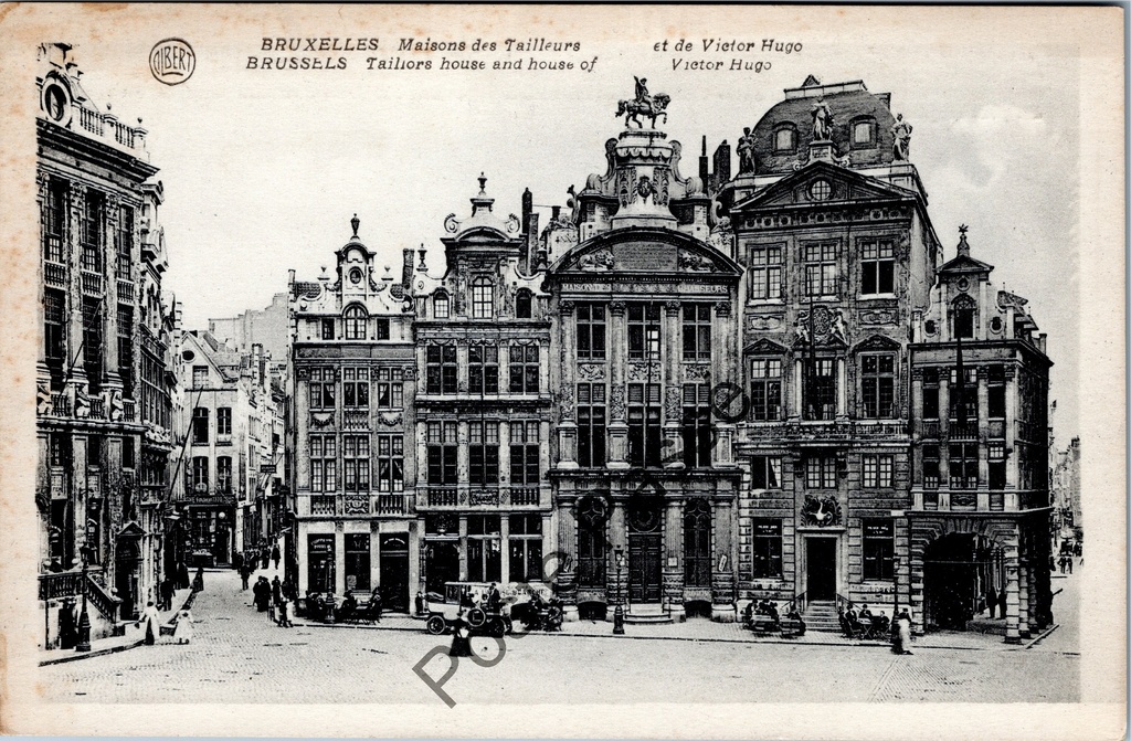 [Brussel0404] Brussel - "Maisons des Tailleurs et de Victor Hugo" - Gildhuizen op de Grote Markt