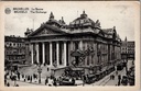 Brussel - "La Bourse" - Beursgebouw met neorenaissance architectuur