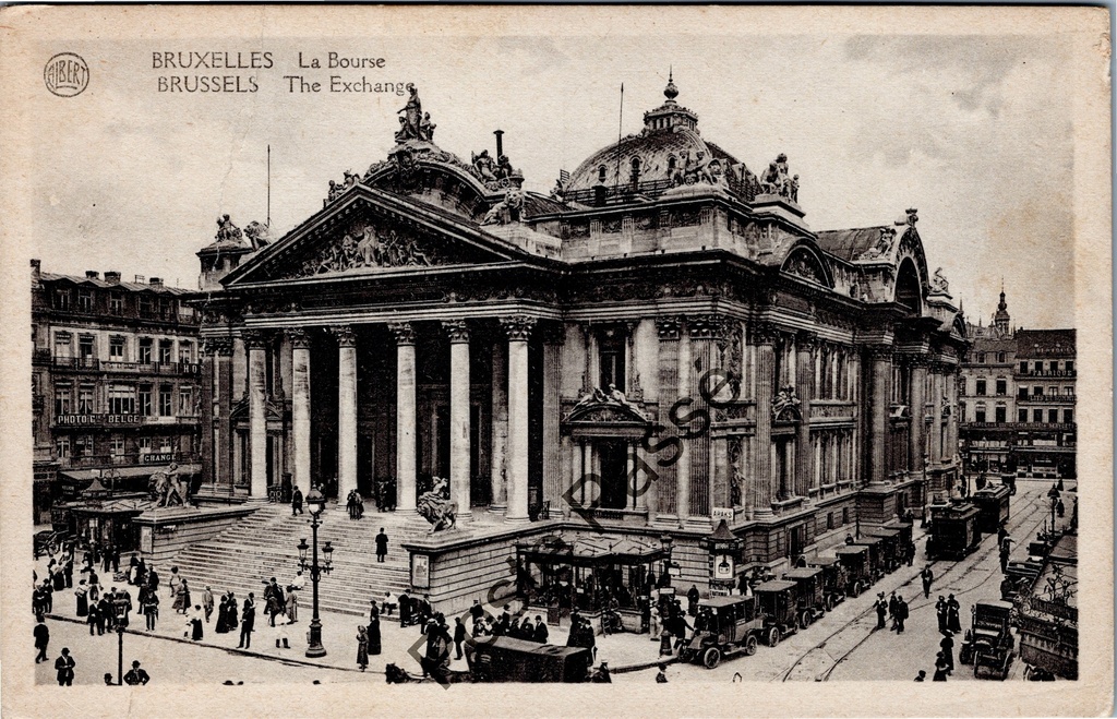 [Brussel0660] Brussel - "La Bourse" - Beursgebouw met Renaissance architectuur