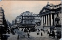 Brussel - "La Bourse et le Boulevard Ansbach" - Beurs en Anspachlaan