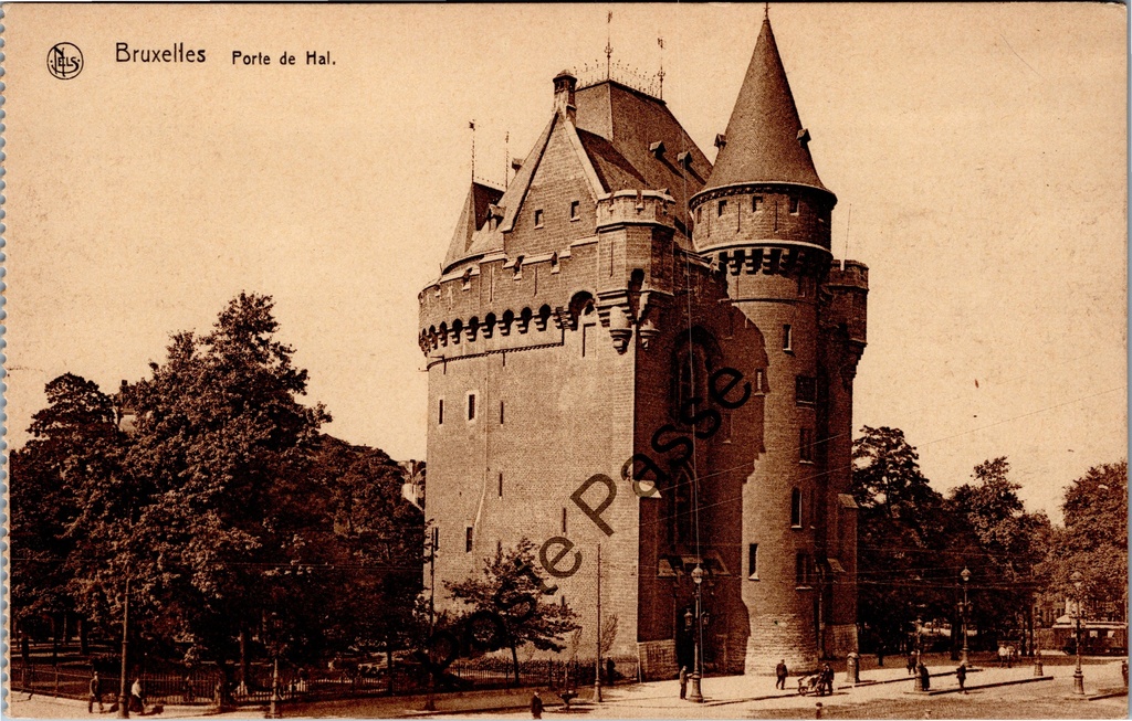 [Brussel0520] Brussel - "Porte de Hal" - Hallepoort middeleeuws stadspoort