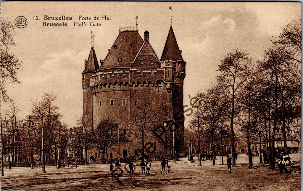 [Brussel0390] Brussel - "Porte de Hal" - Hallepoort middeleeuwse stadspoort