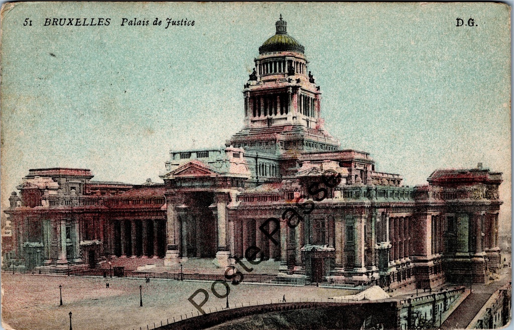 Brussel - "Palais de Justice" - Justitiepaleis