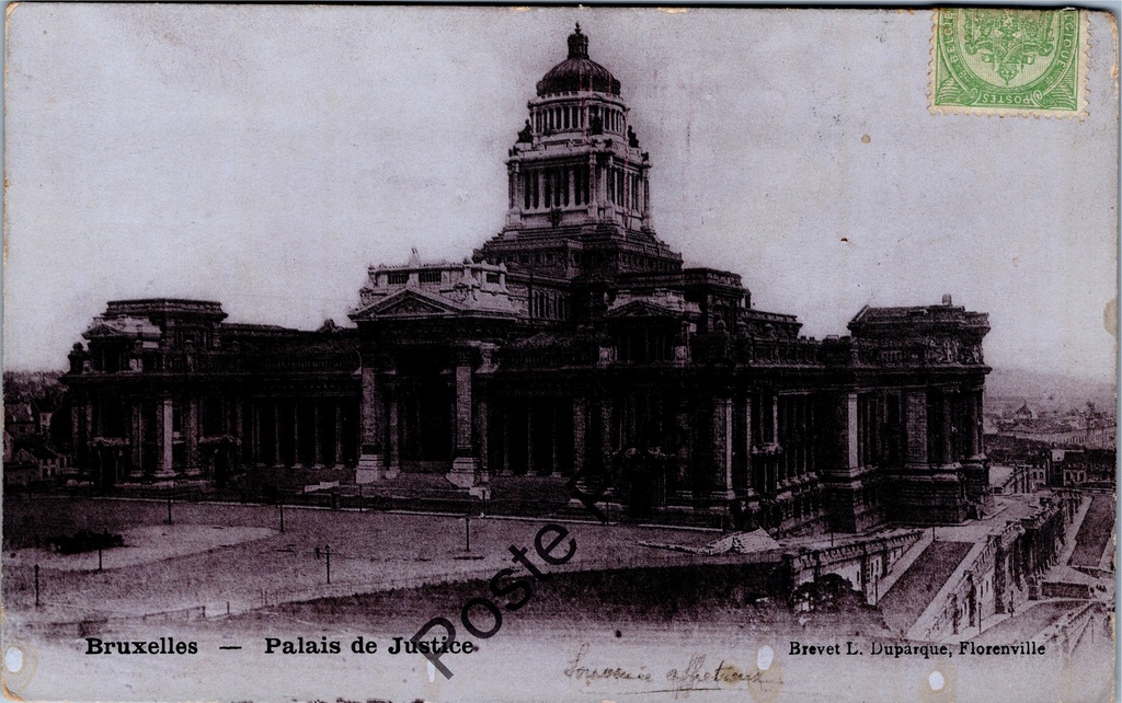 Brussel - "Palais de Justice" - Justitiepaleis