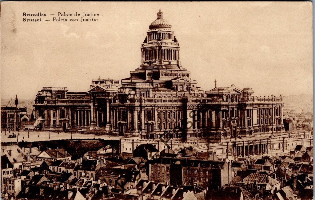 Brussel - "Palais de Justice" - Justitiepaleis