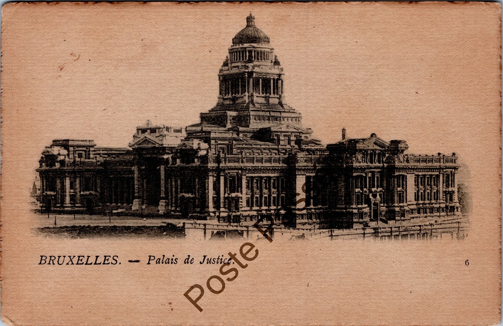 Brussel - "Palais de Justice" - Justitiepaleis