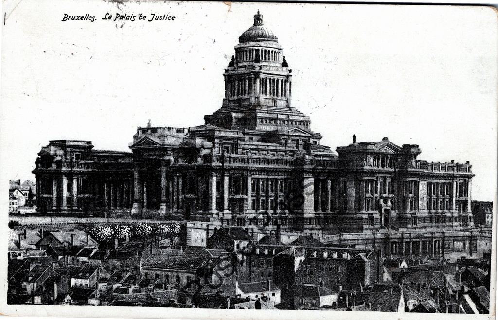 Brussel - "Le Palais de Justice" - Justitiepaleis