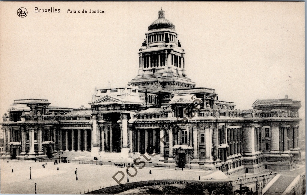 Brussel - "Palais de Justice" - Justitiepaleis