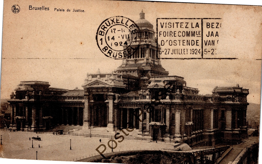 Brussel - "Palais de Justice" - Justitiepaleis