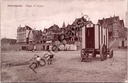 Middelkerke - "Plage et Digue" - Strand en zeedijk met badkoetsen