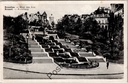 Brussel - "Mont des Arts" - Kunstberg met monumentale trappen en tuinen