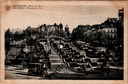 Brussel - "Mont des Arts" - Kunstberg met waterval uit 1910