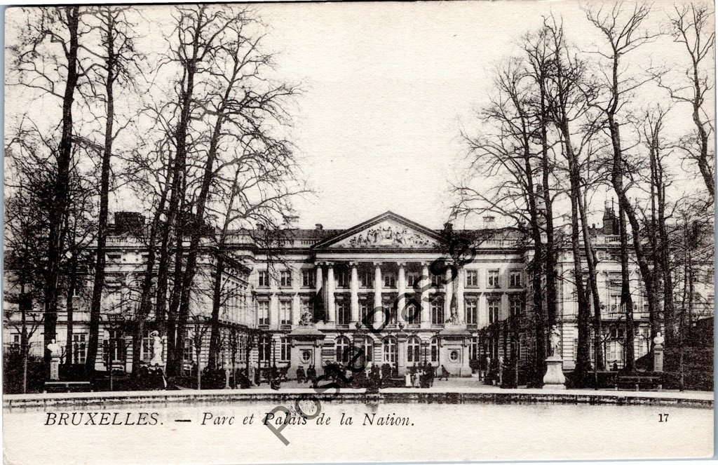 [Brussel0418] Brussel - "Parc et Palais de la Nation" - Warandepark en Paleis der Natie