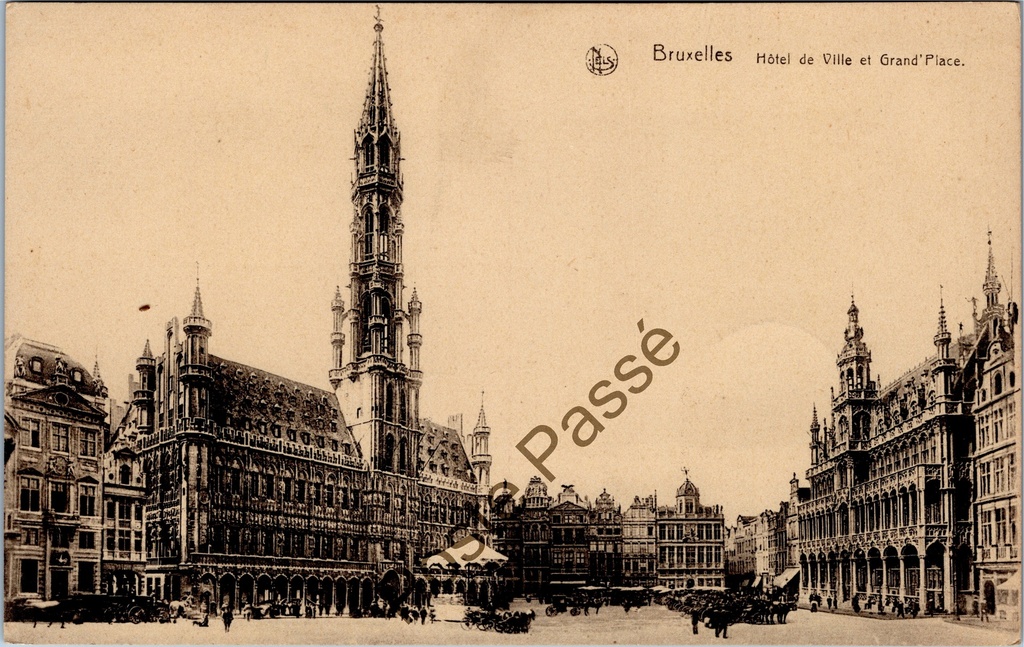[Brussel0530] Brussel - "Hotel de Ville et Grand'Place" - Stadhuis en Grote Markt